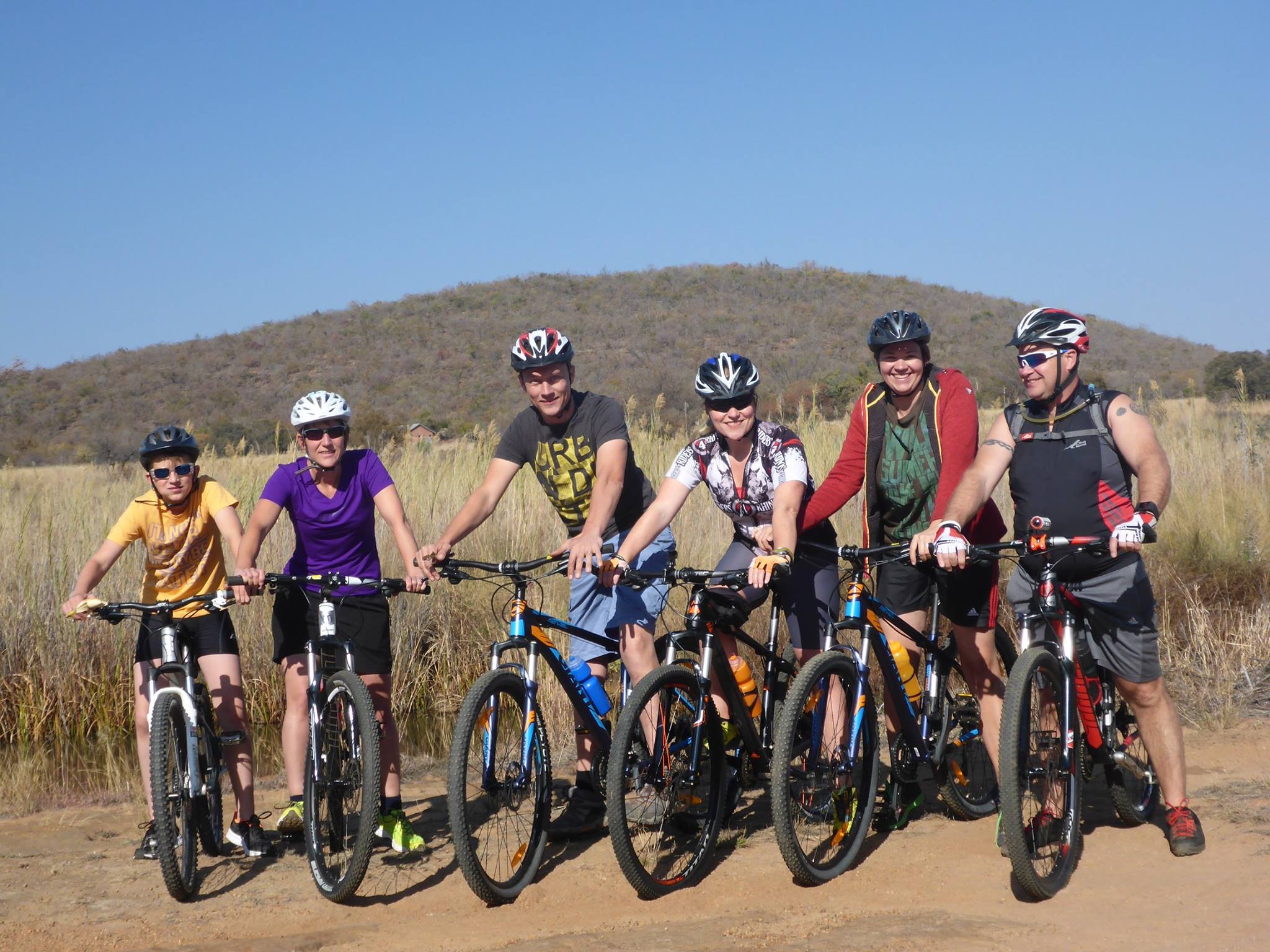 Mountain biking